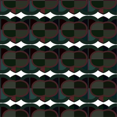 Soyut geometrik süslemesiz desen. tasarım arkaplanı, vektör illüstrasyonu