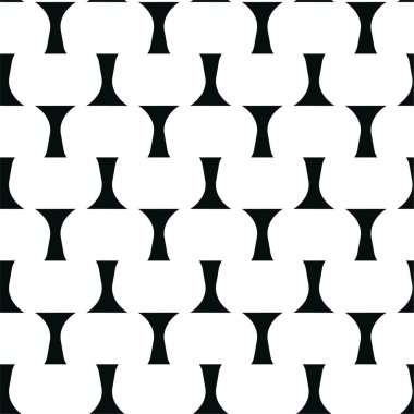 Soyut geometrik süslemesiz desen. tasarım arkaplanı, vektör illüstrasyonu