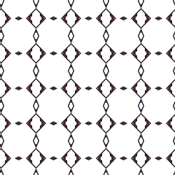 Abstrakte Geometrische Ornamentale Nahtlose Muster Design Hintergrund Vektorillustration — Stockvektor