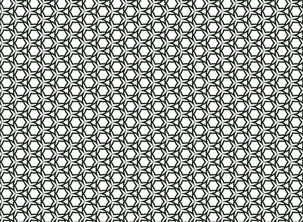 Geometric Ornamental Vector Pattern Seamless Design Texture — Stock Vector