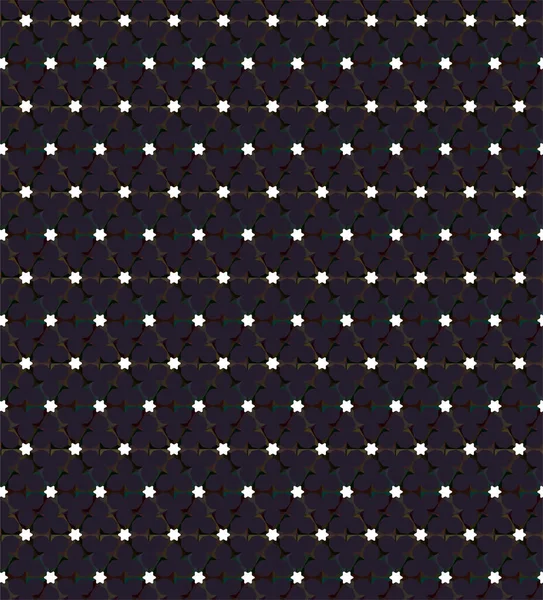 Motif Ornemental Géométrique Abstrait Sans Couture Fond Design Illustration Vectorielle — Image vectorielle