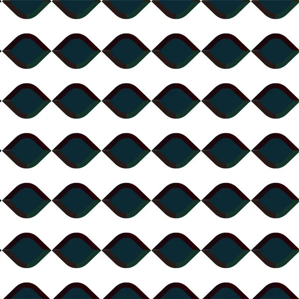 Abstracto Geométrico Ornamental Patrón Sin Costura Fondo Diseño Ilustración Vectorial — Vector de stock