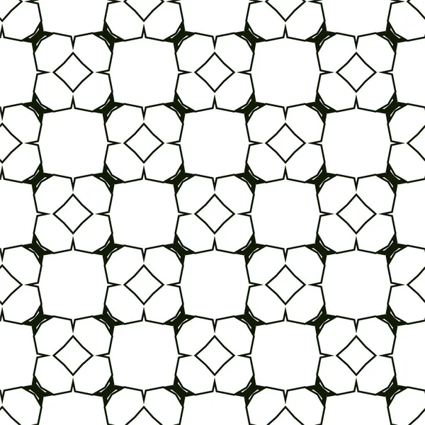 Motif Ornemental Géométrique Abstrait Sans Couture Fond Design Illustration Vectorielle — Image vectorielle