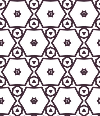 Soyut geometrik süslemesiz desen. tasarım arkaplanı, vektör illüstrasyonu
