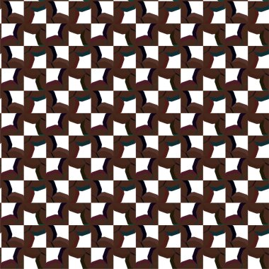 Soyut geometrik süslemesiz desen. tasarım arkaplanı, vektör illüstrasyonu