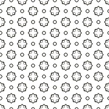 Soyut geometrik süslemesiz desen. tasarım arkaplanı, vektör illüstrasyonu