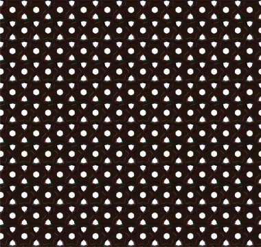 Geometrik süslemeli vektör deseni. Kusursuz tasarım dokusu 