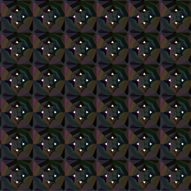 Soyut geometrik süslemesiz desen. tasarım arkaplanı, vektör illüstrasyonu