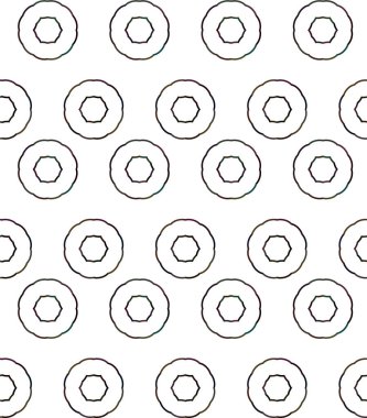 Soyut geometrik süslemesiz desen. tasarım arkaplanı, vektör illüstrasyonu