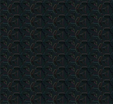 Soyut geometrik süslemesiz desen. tasarım arkaplanı, vektör illüstrasyonu