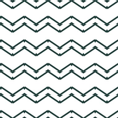 Geometrik süslemeli vektör deseni. Kusursuz tasarım dokusu 