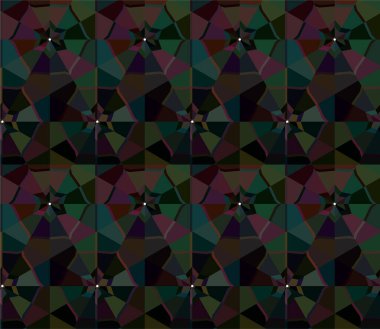 Soyut geometrik süslemesiz desen. tasarım arkaplanı, vektör illüstrasyonu