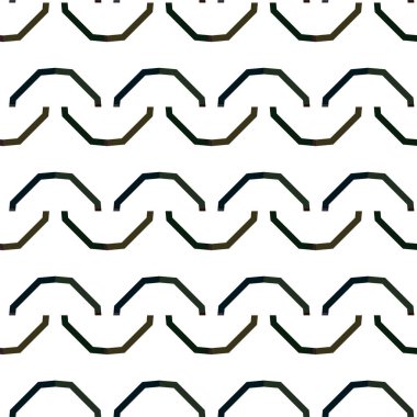 Soyut geometrik süslemesiz desen. tasarım arkaplanı, vektör illüstrasyonu