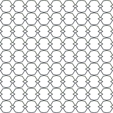 Soyut geometrik süslemesiz desen. tasarım arkaplanı, vektör illüstrasyonu