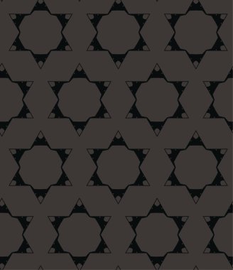 Soyut geometrik süslemesiz desen. tasarım arkaplanı, vektör illüstrasyonu