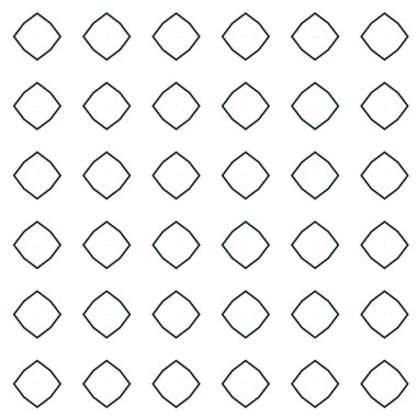 Geometrik süslemeli vektör deseni. Kusursuz tasarım dokusu 