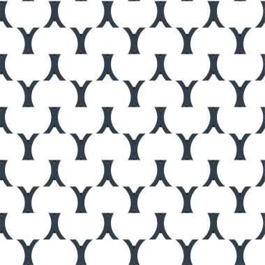 Geometrik süslemeli vektör deseni. Kusursuz tasarım dokusu 