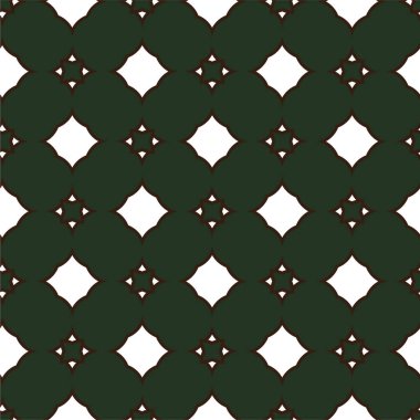 Geometrik süslemeli vektör deseni. Kusursuz tasarım dokusu 