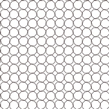 Geometrik süslemeli vektör deseni. Kusursuz tasarım dokusu 