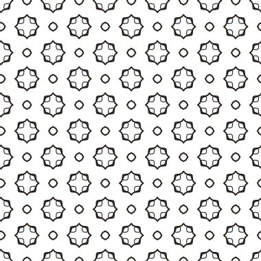 Soyut geometrik süslemesiz desen. tasarım arkaplanı, vektör illüstrasyonu