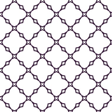 Geometrik süslemeli vektör deseni. Kusursuz tasarım dokusu 
