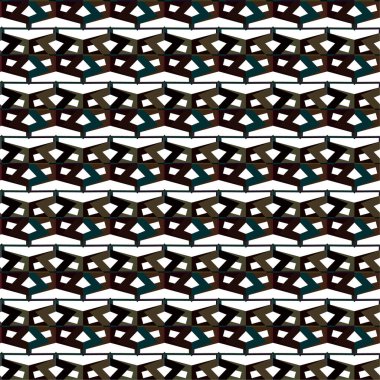 Soyut geometrik süslemesiz desen. tasarım arkaplanı, vektör illüstrasyonu