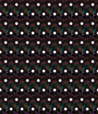 Soyut geometrik süslemesiz desen. tasarım arkaplanı, vektör illüstrasyonu