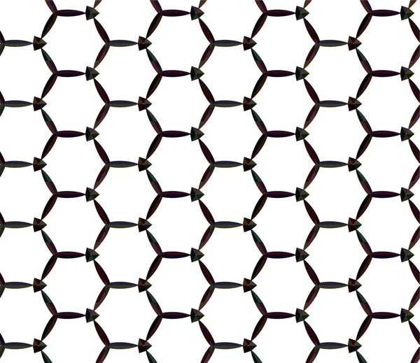 Abstrakcyjny Geometryczny Bezszwowy Wzór Geometryczny Tło Projektu Ilustracja Wektora — Wektor stockowy