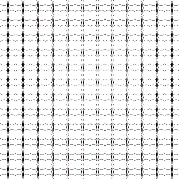 Resumo Padrão Ornamental Sem Costura Geométrica Fundo Projeto Ilustração Vetorial — Vetor de Stock