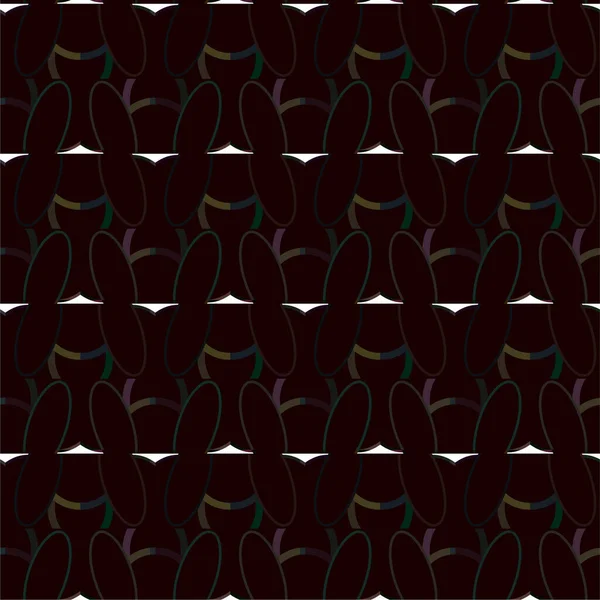 Motif Ornemental Géométrique Abstrait Sans Couture Fond Design Illustration Vectorielle — Image vectorielle