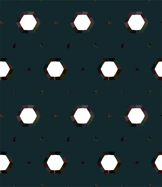 Abstrakte Geometrische Ornamentale Nahtlose Muster Design Hintergrund Vektorillustration — Stockvektor