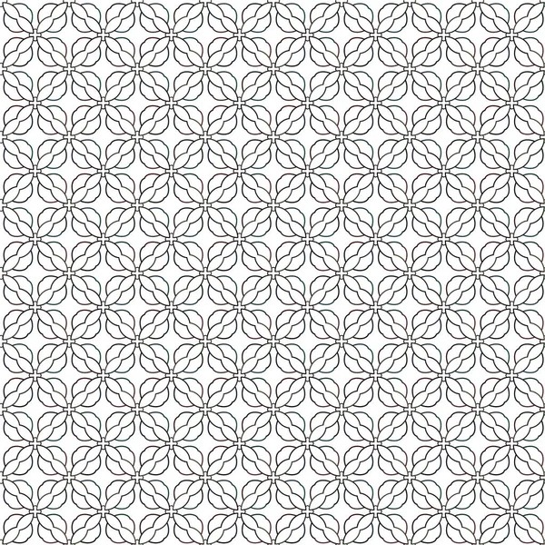 Abstrakte Geometrische Ornamentale Nahtlose Muster Design Hintergrund Vektorillustration — Stockvektor