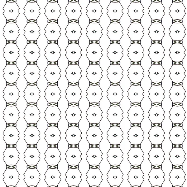 Geometric Ornamental Vector Pattern Seamless Design Texture — Stock Vector