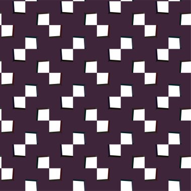 Geometrik süslemeli vektör deseni. Kusursuz tasarım dokusu 