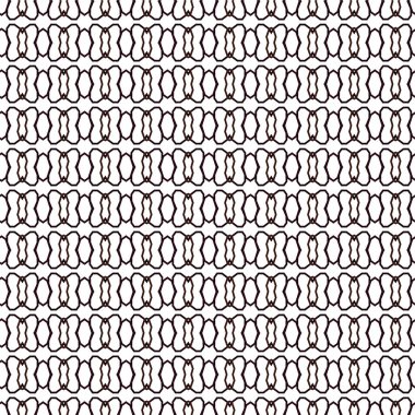 Geometrik süslemeli vektör deseni. Kusursuz tasarım dokusu 