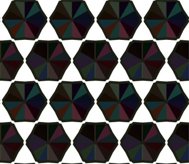 Soyut geometrik süslemesiz desen. tasarım arkaplanı, vektör illüstrasyonu