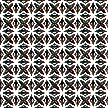 Soyut geometrik süslemesiz desen. tasarım arkaplanı, vektör illüstrasyonu