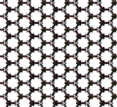 Soyut geometrik süslemesiz desen. tasarım arkaplanı, vektör illüstrasyonu