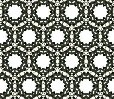 Soyut geometrik süslemesiz desen. tasarım arkaplanı, vektör illüstrasyonu 