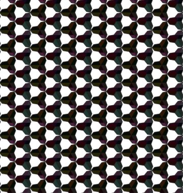 Soyut geometrik süslemesiz desen. tasarım arkaplanı, vektör illüstrasyonu