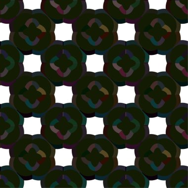 Soyut geometrik süslemesiz desen. tasarım arkaplanı, vektör illüstrasyonu