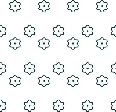 Geometrik süslemeli vektör deseni. Kusursuz tasarım dokusu 