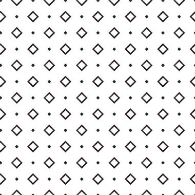 Geometrik süslemeli vektör deseni. Kusursuz tasarım dokusu 