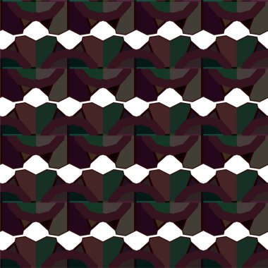Soyut geometrik süslemesiz desen. tasarım arkaplanı, vektör illüstrasyonu
