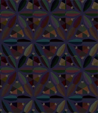 Soyut geometrik süslemesiz desen. tasarım arkaplanı, vektör illüstrasyonu