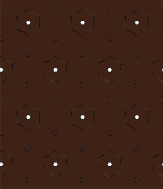 Soyut geometrik süslemesiz desen. tasarım arkaplanı, vektör illüstrasyonu