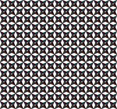  Kusursuz şablon arkaplan, vektör illüstrasyonu