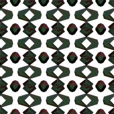 Soyut geometrik süslemesiz desen. tasarım arkaplanı, vektör illüstrasyonu