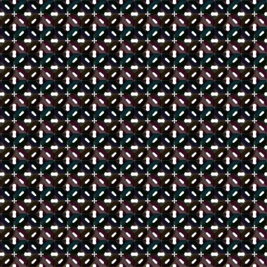 Soyut geometrik süslemesiz desen. tasarım arkaplanı, vektör illüstrasyonu