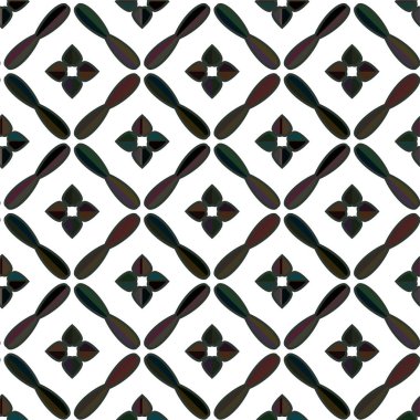 Soyut geometrik süslemesiz desen. tasarım arkaplanı, vektör illüstrasyonu